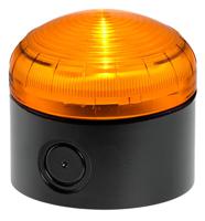 222-2458 RS PRO Amber Steady Beacon, 120 V ac, 240 V ac, Screw Mount, LED Bulb, IP66