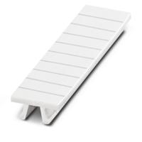 0805001 Phoenix Contact, ZB 4 :UNBEDRUCKT Marker Strip for use with  for use with Terminal Blocks