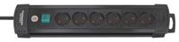 1156005016 brennenstuhl 3m 6 Socket Type K - Danish Extension Lead, IP20