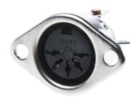 251-4242 RS PRO 5 Pole Din Socket, 2A, Female, Through Hole