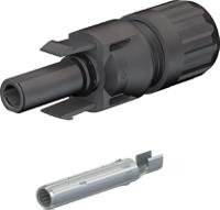 320010p0010-ur Staubli Cable Coupler MC4 Series, Female, Panel Mount Solar Connector, Cable CSA, 2.5mm², Rated At 22.5A, 1 kV PV-KBT4