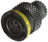 8sta60435pn Souriau Sunbank by Eaton, 8STA, Copper Alloy 3 Way Cable Mount MIL Spec Circular Connector PlugBlack, Pin