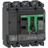 c25w42d160 Schneider Electric, ComPacT MCCB 4P 160A, Fixed Mount