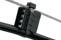111-31000-el-ty-telsh-pomuvss-bk HellermannTyton Cable Ties, 15.75mm x 20.3 mm, Black Polyacetal, Pk-25