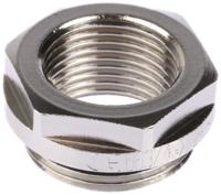 52104572 Lapp Cable Gland Adaptor, M25 Exterior Thread, M20 Interior Thread, Nickel Plated Brass, SKINDICHT Series