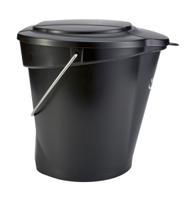 56879 Plastic Black Bucket Lid