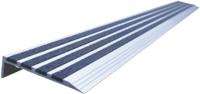 174-5941 RS PRO Black Stair Nosing Aluminum, Quartz Sand Nosing 900mm x 76mm x 5mm