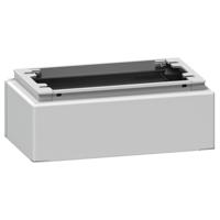 nsyzz2124g Schneider Electric PanelSeT Series Plinth for Use with PLAZ(T)124, 1285 x 200 x 410mm