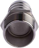 499-3798 RS PRO Stainless Steel Pipe Fitting, Straight Hexagon Hose Nipple, Male R 1-1/2in x Male