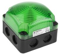 85320055 Werma BWM 853 Series Green Steady Beacon, 24 V dc, Surface Mount, Wall Mount, LED Bulb, IP66, IP67