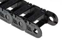 14000380380 Igus 1400, e-chain Black Cable Chain - Flexible Slot, W51.5 mm x D28mm, L1m, 38 mm Min. Bend Radius, Igumid G