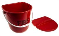 523-061 Wall Mounted Plastic Fire Bucket