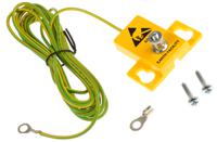 298-3963 RS PRO ESD Earth Bonding Bracket With Grounding Post x 1