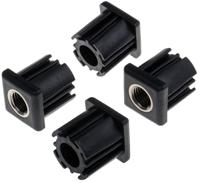 235-0997 RS PRO Square Nylon Tube Insert, 1000kg Static Load Capacity