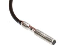 e2e-s04sr8-wc-c1-2m Omron Inductive Threaded Barrel Proximity Sensor, M4, 0.8 mm Detection, NPN NO, 10 → 30 V dc