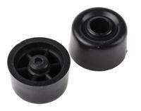 894-6917 RS PRO Black PVC Bumper Door Stop, 32mm Diameter