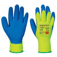 a145y4rxxl Portwest Yellow Latex Glove, Size 11, Latex Coating