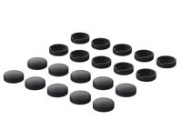 82800011-bs-sa Bopla ABS Screw Cover for Use with Streamline Enclosures, 7.5 x 7.5 x 2.8mm
