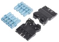 9295344530 Wieland GST18i5 Series Connector, 5-Pole, Female, Cable Mount, 20A, IP20