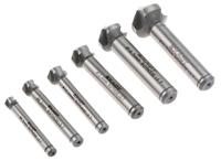 4405727 EXACT HSS-E Countersink Drill Bit Set, 6.3 mm, 8.3 mm, 10.4 mm, 12.4 mm, 16.5 mm, 20.5 mm Head, 3 Flute(s), 90°, 6