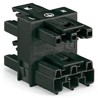 770-607 WAGO 770 Series Distribution Connector, 3-Pole, Female, Male, Cable Mount, 25A, IP20