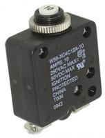 w58-xc4c12a-10 TE Connectivity Thermal Circuit Breaker - W58  Single Pole 50 V dc, 250V ac Voltage Rating, 10A Current Rating