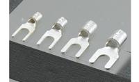 2-ys4a JST Uninsulated Crimp Spade Connector, 1mm² to 2.6mm², 16AWG to 14AWG, 4mm Stud Size