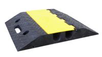 252-2791 RS PRO 500mm Black/Yellow Cable Cover in Rubber, 35mm Inside dia.
