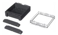 96023224-b-141306-pc-v0-g-7024 Bopla Bocube Series Graphite Grey Polycarbonate V0 Enclosure, IP66, IP68, IK07, Transparent Lid, 151 x 125 x 60mm