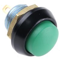 59-900090 ITW Switches 59 Series Miniature Push Button Switch, Momentary, Panel Mount, 13.65mm Cutout, SPST, Clear LED, 125V ac,