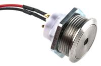 48m-111b ITW Switches 48M Series Illuminated Push Button Switch, Momentary, Panel Mount, 19.43mm Cutout, SPST, Blue LED, 48V dc,