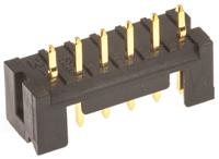df3-6p-2dsa01 Hirose DF3 Series Straight Through Hole PCB Header, 6 Contact(s), 2 mm Pitch, 1 Row, Shrouded