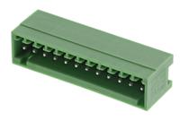 1881655 Phoenix Contact, 2.5mm Pitch, MCV 0.5/12-G-2.5, 12 Way, , Pluggable Terminal Block, Plug, Through Hole, Solder