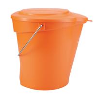 56877 Plastic Orange Bucket Lid