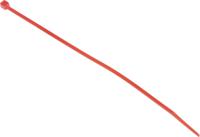 233-231 RS PRO Cable Tie, 165mm x 2.5 mm, Red Nylon, Pk-100