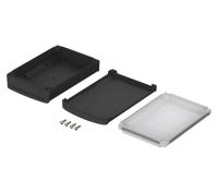 48434351hmt1 Bopla BoVersa Series Black, Transparent Polycarbonate General Purpose Enclosure, 180 x 120 x 52mm