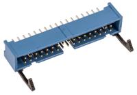 3-1761606-1 TE Connectivity AMP-LATCH Series Straight Through Hole PCB Header, 34 Contact(s), 2.54 mm Pitch, 2 Row, Shrouded