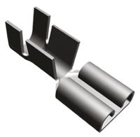 180367-2 TE Connectivity FASTON .250 Uninsulated Female Spade Connector, Receptacle, 6.35 x 0.81mm Tab Size, 4mm² to 6mm²