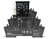 g3rv-sr500-d-ac230 Omron G3RV-SR Series Solid State Interface Relay, 230 V ac Control, 3 A Load, DIN Rail Mount