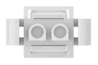 770017-1 TE Connectivity, Universal MATE-N-LOK II Male Connector Housing, 6.35mm Pitch, 2 Way, 1 Row