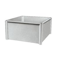 nsyfpls2754g Schneider Electric PanelSeT Series Grey Fibreglass Reinforced Polyester Enclosure, IP65, IK09, 540 x 270 x 135mm