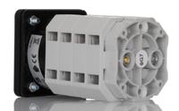 265-7685 RS PRO, 4P 3 Position 60° Changeover Cam Switch, 690V ac, 32A, Knob Actuator