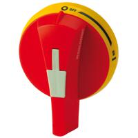 14940111 Socomec Red/Yellow Rotary Handle, SIRCO Series