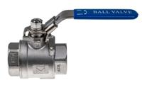 764-4266 RS PRO Stainless Steel Full Bore, 2 Way, Ball Valve, Threaded, BSPP 1 1/4in