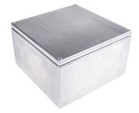 749-1854 RS PRO Unpainted Stainless Steel Terminal Box, IP66, 200 x 120 x 200mm