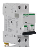 a9f54204 Schneider Electric Acti 9 iC60H MCB, 2P, 4A Curve C, 440V AC, 100 → 133V DC, 10 kA Breaking Capacity
