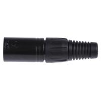 458-018 RS PRO Cable Mount XLR Connector, Male, 250 V ac, 5 Way, Silver Plating