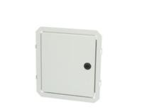 ids-arca-3030 Fibox Lockable Galvanised Steel RAL 7035 Inner Door, 280mm W, 280mm L for Use with ARCA Series