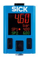 pac50-bcd-1062967 SICK IO-Link Pressure Switch, 4 mm Pneumatic Hose, G 1/4 Female, M12 4-Pin -1bar to 1bar