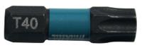 b-63703 Makita Hexagon Screwdriver Bit, T40 Tip, 25 mm Overall